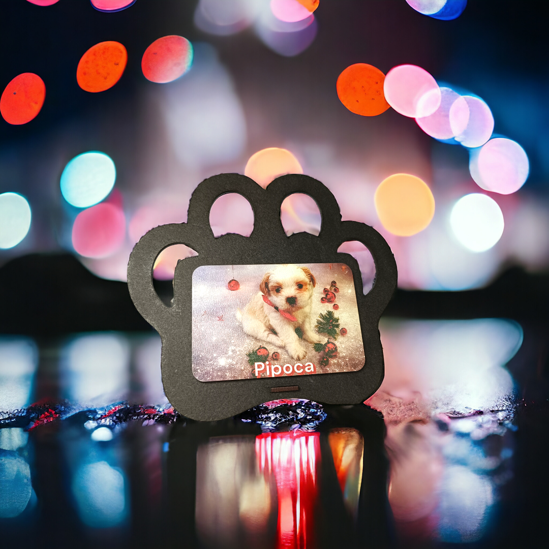 Foto na Patinha de Cachorro