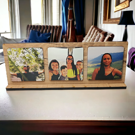 Foto na madeira - FAMÍLIA